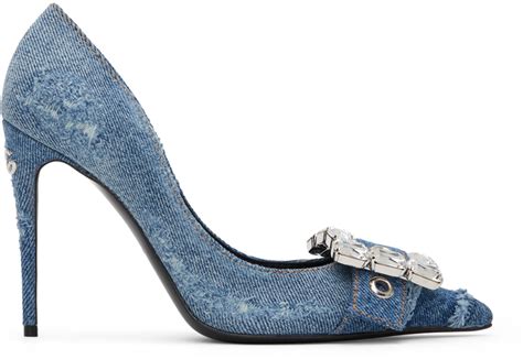 dolce and gabbana heels replica|dolce and gabbana denim heels.